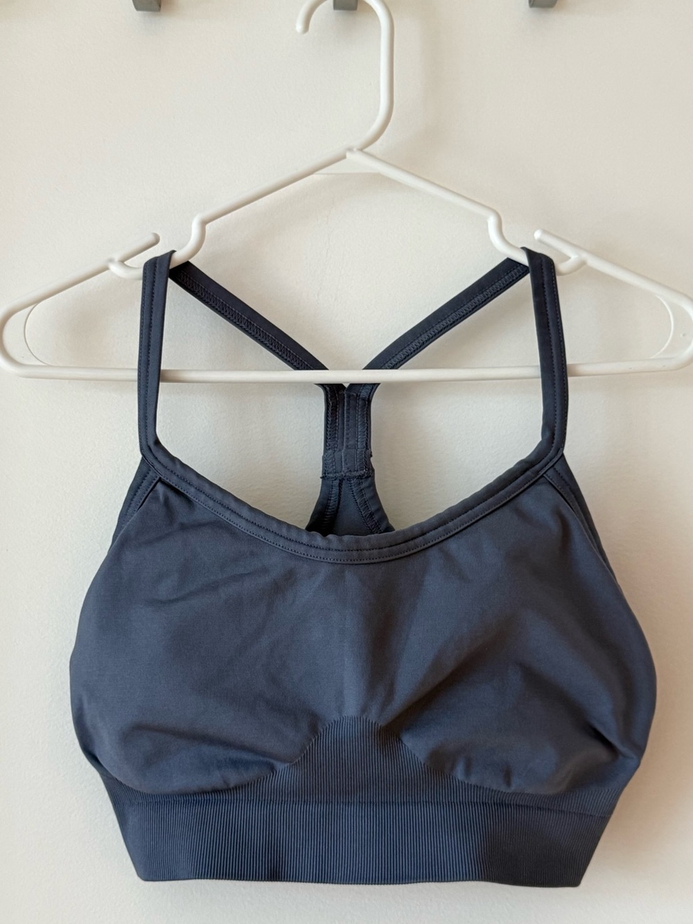 Gymshark Sweat Seamless Sports Bra – Evening Blue – XL